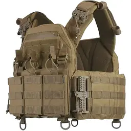 Плитоноска Kiborg GU gen.2 + 3 підсумки Coyote (1000-k66003)