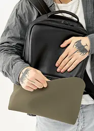 Чоловічий рюкзак Sambag ZARD DART чорний з хакі 44 х 31 х 15 см (25523119m) - мініатюра 5