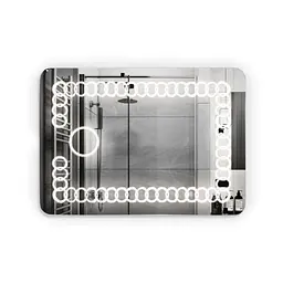 Дзеркало Kroner KRM Belantis - ACS781 з LED-підсвічуванням CV022934, Білий