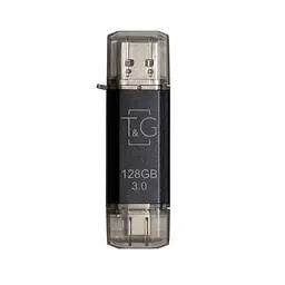 Флеш-накопичувач USB 3.0 128GB Type-C T&G 009 Star Series Чорний (TG009TC-128GBK3)
