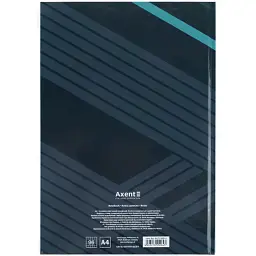 Книга записна Axent Lines А4, 96 аркушів, клітинка, сіра (8422-580-A) - мініатюра 5