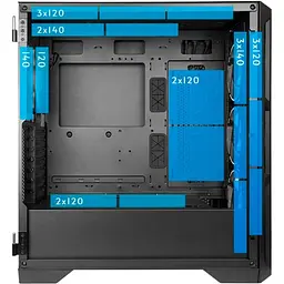 Корпус Chieftec APEX LUMO (GA-01B-L-OP) - мініатюра 5