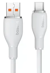 Кабель Baseus Pudding Series Fast Charging Cable USB to Type-C 100W 1.2m P10355703221-00 White - мініатюра 2