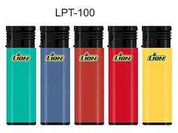Запальничка LION кишенькова багаторазова LPT-100 "Турбо" CR
