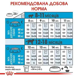 Сухий корм для цуценят гігантських порід від 8 до 24 місяців з підвищеною активністю Royal Canin Giant Junior Active, 15 кг (3042150) - мініатюра 7