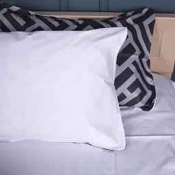 Дитячий комплект постільної білизни MirSon Сатин 22-1395 Geometric Design 110х140 см білий з чорним (2200010565171) - мініатюра 5