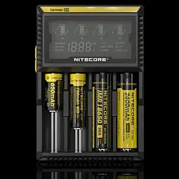 Універсальний зарядний пристрій Nitecore D4 на 4 канали для акумуляторів - мініатюра 7