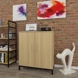 Тумба офісна L-800 Loft Design (Дуб Борас)