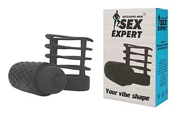 Насадка з вібрацією Your vibe shape Sex Expert Sex Expert SEM-55063 87432 - мініатюра 4