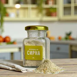 Сіль сирна з витриманими сирами — приправа до салатів, м’яса та овочевих страв 70 г - мініатюра 5