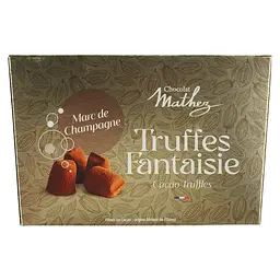 Конфеты Mathez Truffes Fantaisie Трюфели Марк де Шампань 250 г