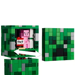 Конструктор LEGO Minecraft Кріпер 665 деталей (21276) - мініатюра 10