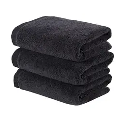 Рушник Lotus Home Готель Premium - Microcotton Black 90x150 550 г/м² - мініатюра 8