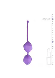 Вагінальні кульки EasyToys Jiggle Mouse, 19.5 см, фіолетовий - мініатюра 5