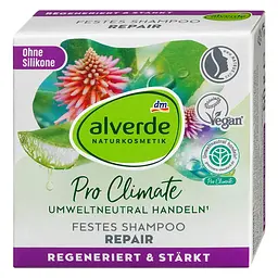 Твердий шампунь Alverde Naturkosmetik Pro-Climate Repair 60 г
