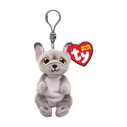 М'яка іграшка Ty Beanie Bellies Сірий пес WILFRED 12см (43111)