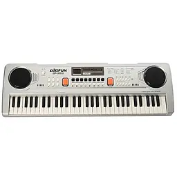 Дитяче піаніно-синтезатор BF-630B2 USB, MP3 61 клавіша, мікрофон - мініатюра 2