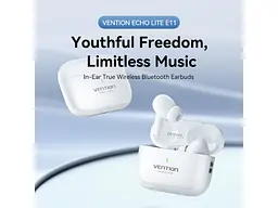 Наушники TWS Vention Elf Earbuds ECHO LITE E11 White (NBVW0) - миниатюра 9
