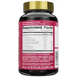 Nordway OMEGA-3 Cardio 1000 мг у м'яких капсулах №30 - мініатюра 3