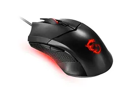 Комп'ютерна миша MSI Clutch GM08 Red USB-A чорний teh0013964 - мініатюра 3