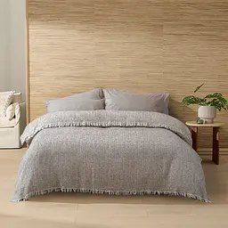 Покривало Lotus Home - Greek kahve кавовий 190x225 - мініатюра 2