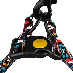 Шлея для собак BronzeDog Urban Гуцульський ментол M 45-56 см - мініатюра 3