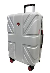 Валіза дорожня середня Lee Cooper 31103 Полікарбонат/ABS-пластик (M) Білий