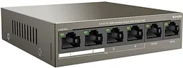 Комутатор мережевий Tenda TEF1106P-4-63W