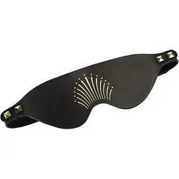 Розкішна маска на очі Zalo Blindfolds Black - мініатюра 2