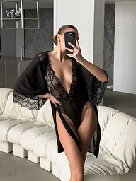 Боді жіноче мереживне з сіткою чорне S/M/L