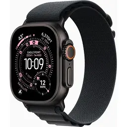 Смарт-годинник Apple Watch Ultra 3 GPS + Cellular 49mm Black Titanium Case with Black Alpine Loop - Small (MF0Q4QP/A)
