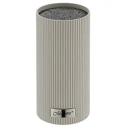 Підставка колодка для кухонних ножів Maestro MR-1437-GREY 220 x 110 мм сіра