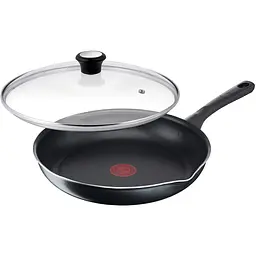 Сковорода з кришкою Tefal Day by Day 20 см чорна (B5580223_SET)