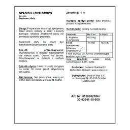 Краплі Cobeco Spanish Love Drops Lavetra, 15 мл - мініатюра 2