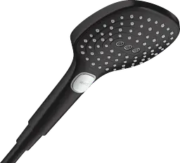 Ручний душ Hansgrohe Raindance Select Е 120 26520670 чорний матовий
