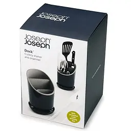 Органайзер для столових приладів Joseph Joseph Dock, сірий (85075) - мініатюра 6