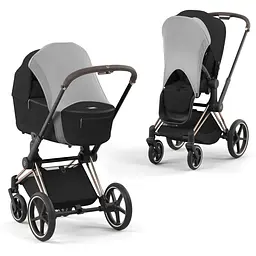 Сонцезахисний чохол для візочка Cybex Light Grey (522000407) - мініатюра 3