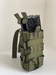 Подвійний штурмовий підсумок для магазинів АК(Олива)