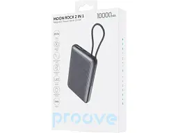 Зовнішній акумулятор (павербанк) Proove Moon Rock 2in1 10000mAh Gray (PBR122012105) - мініатюра 5