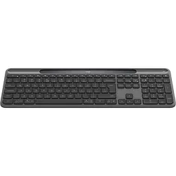 Клавiатура бездротова Logitech Slim Solar+ Graphite (920-013764) - мініатюра 2
