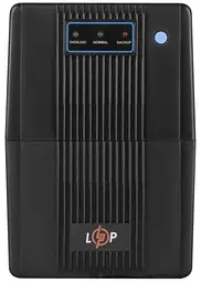 Источник бесперебойного питания U650VA-P Black, 390 Вт, 2 розетки, AVR LogicPower teh0033905 - миниатюра 2