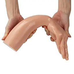 Рука для фістингу Lovetoy King Size Realistic Magic Hand 35 см тілесний - мініатюра 6
