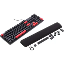Клавіатура A4Tech Bloody S525N RGB BLMS Red Switch USB Fire Black (4711421002066) - мініатюра 4