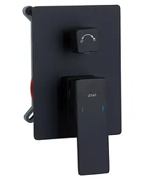 Душова система для душу Qtap Gemini прихованого монтажу Black Matt QTGEM113BLM45697 - мініатюра 3