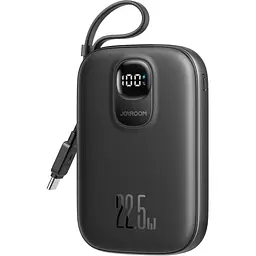 Універсальна мобільна батарея Joyroom 10000mAh 22,5W PD, QC, USB-A, USB-C За допомогою USB-C cable Чорний