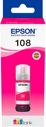 Контейнер з чорнилом 108 EcoTank L8050/L18050 magenta Epson teh0014961