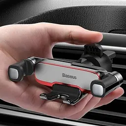 Автотримач Baseus Mr Hui Gravity Car Mount Silver (SUYL-HU0S) [168636] - мініатюра 7