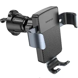 Автотримач Borofone BH118 Refined Black/Metal gray - мініатюра 5