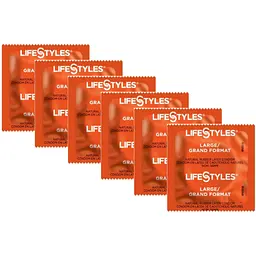 Презервативи LifeStyles Large XL великі 6 шт. (ROZ6400230480) - мініатюра 2