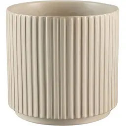 Ваза-кашпо МВМ My Home, 13 см, бежева (DH-FLOWERS-24 M BEIGE)